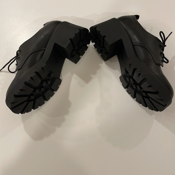 NEW Madden Girl Trudy Black Oxford Platform lace up Shoes in size 9.5 - Picture 10 of 12